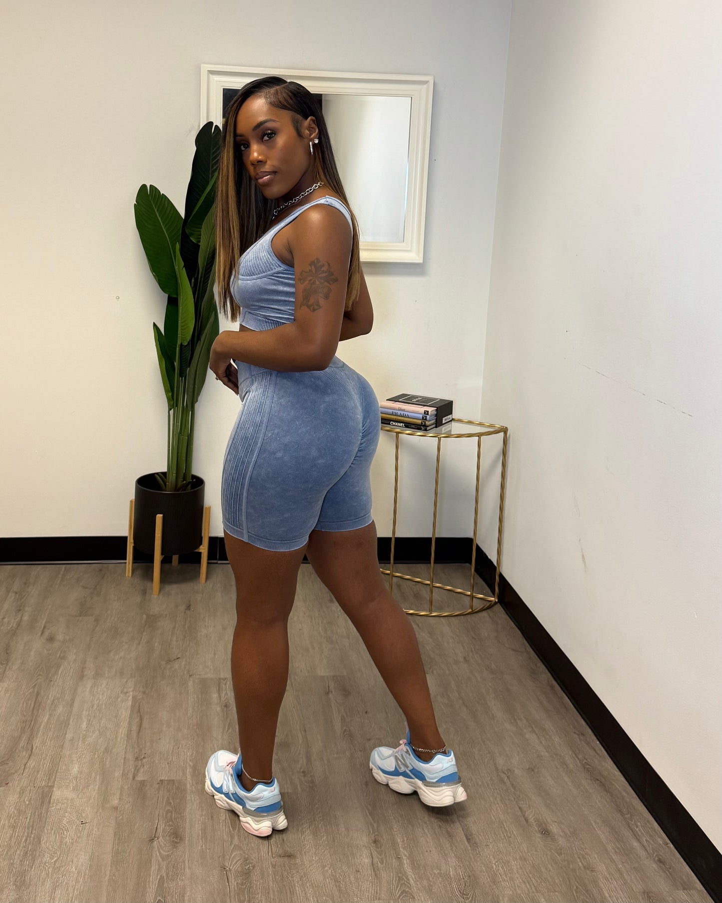 Lori Set - Denim Blue