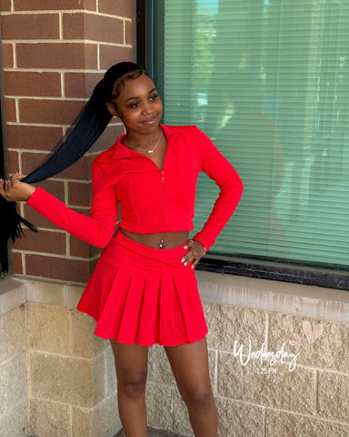 It Girl Tennis Skirt Set