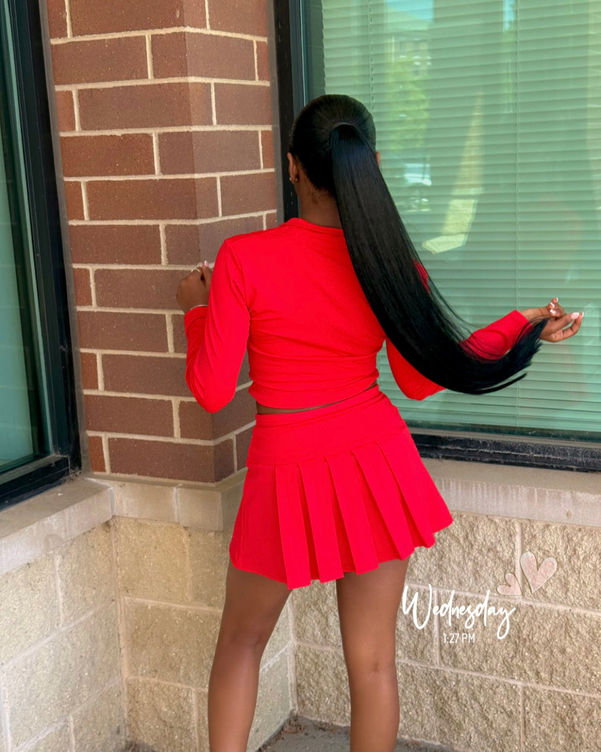 It Girl Tennis Skirt Set