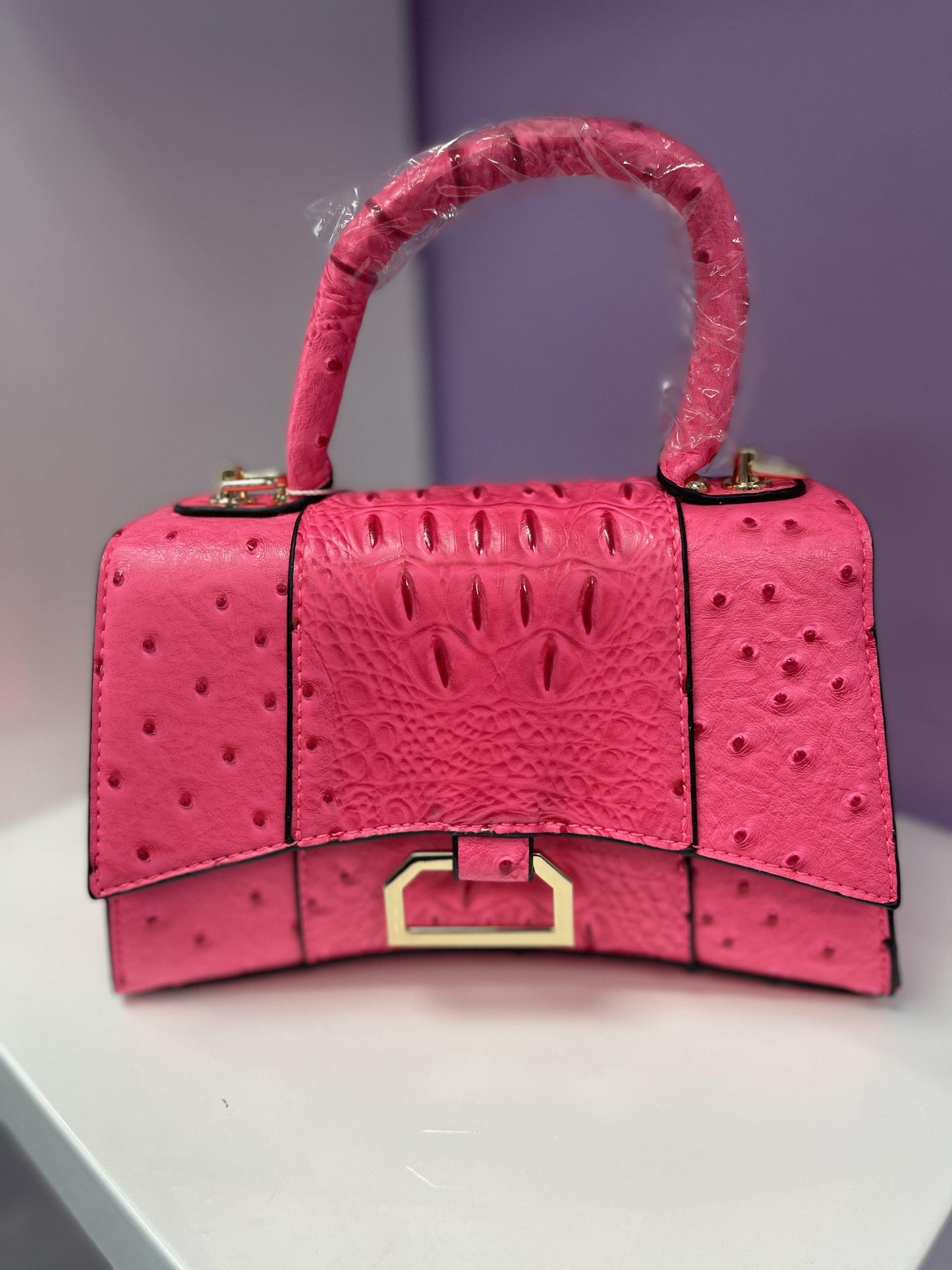 Bally Handbag- Neon Pink - ShaeShoeBox