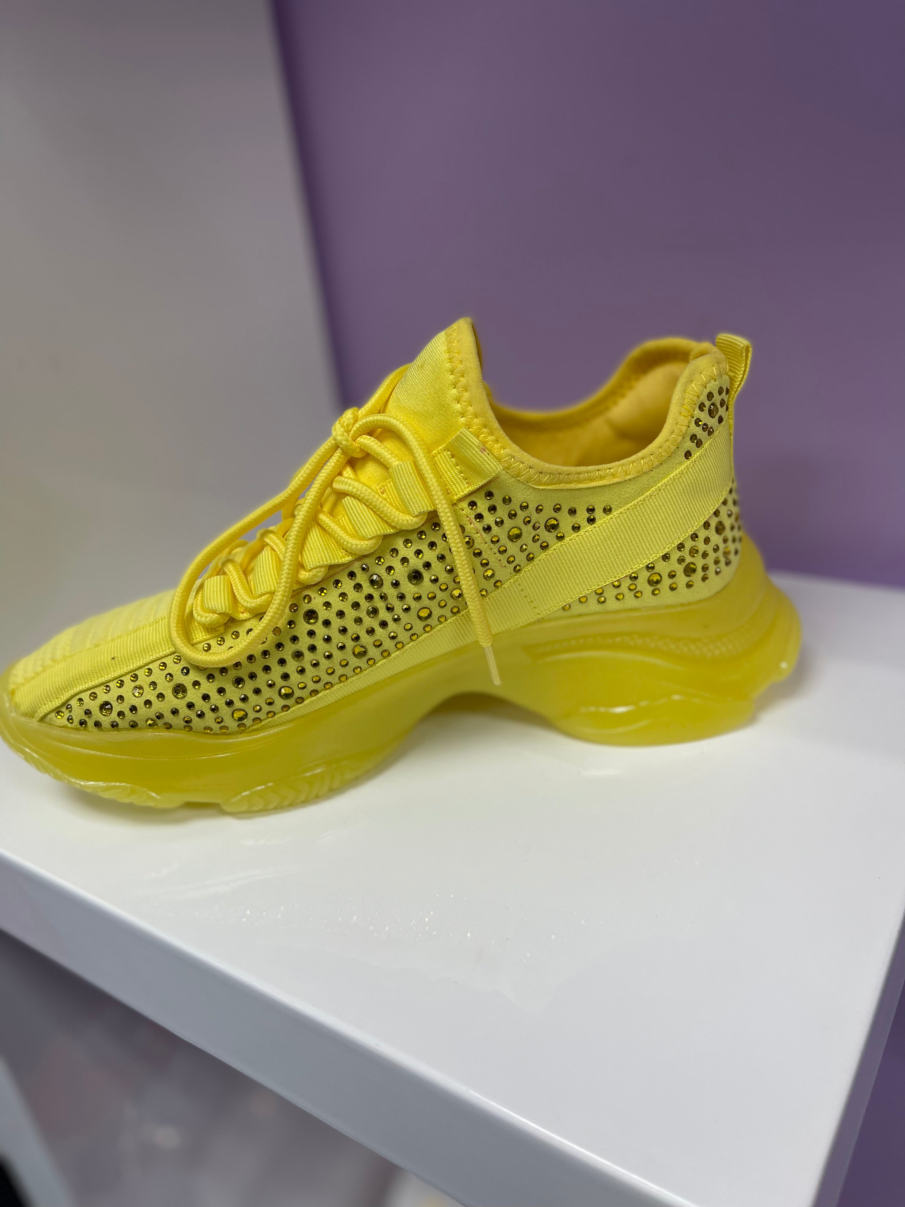 Blaire Sneaker- Yellow