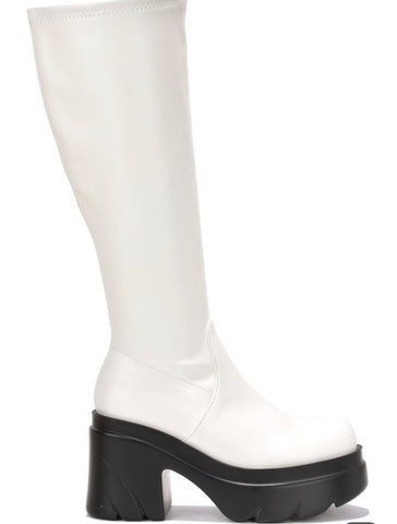 Piper Boots- White